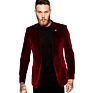 Red Velvet Casual Men Blazer Bll26