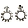 Religious Anello Preghiera Finger Decade Rosary Ring