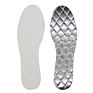 Removeable Plush Unique White Sheepskin Foil Insoles