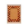 Resin Golden and Red Checker Photo Frames
