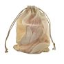 Reusable Washable 100% Nature Cotton Small Mesh Cleaning Laundry Bag with Customized Logo
