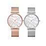 Rhinestone Watch Women Latest Watch Women Thin Case Classic Stylish Stainless Steel Mesh Diamond Watch