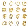 1PCS 18K gold plated ear clip women