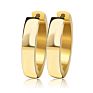 RINNTIN 316L stainless steel jewelry wholesale big gold hoop earrings