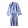 Robe Mens and Women Plush Pajamas Sleepwear Loungewear Hotel Waffle Bathrobe