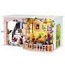 Wooden Dollhouse Miniatures DIY for Kids