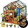 Robotime Furniture Toys Gifts Dg104 Wood Crafts Diy Miniature Doll House