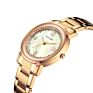 Rose Gold Fashionable Wristwatches Japan Quartz Diamond Watches