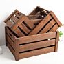 Rustic Wood Nesting Wooden Crates Box