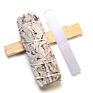 Sage Smudge Sticks Palo Santo Selenite for Meditation Set