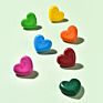 Sales Rts Washable Kids Crayons Multi-Color Art Crayon Set Heart Shape Erasble with Eraser for Children Drawing