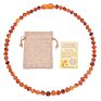 Sales Shinning Finish Natural Baltic Amber Baby Jewelry Wholesales Baby Toy Teething Necklace