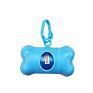 Sanan Pet Dog Poop Holder Rubbish Bags Case Bone Shape Garbage Dispenser Box Clean-Up Bag Carrier Case with 15Pcs Waste Bags