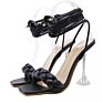 Sandale Femme Sandalias Talon Rhinestone Diamond Butterfly Ankle Strap Ladies Sandals Design Purple Dress Shoes Heels2021