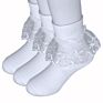 Sell Cute Baby Girls Princess Lace Girls Toddler Ruffle Butterfly Lace Socks