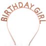 Sell Happy Birthday Girl Headband Alloy Letter Party Hair Accessories Festival Color Headband Headwear