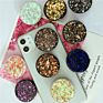 Sell Mobile Accessories Holder Glitter Round-Shaped Fold Phone Stand Popular Socket