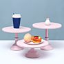 Set of 4 Colors Gold White Metal round Cupcake Stands Set Cake Dessert Display Wedding Cake Stand