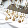 Shangjie Collier Collares De Oro 45Cm 6G Seashell Necklace Gold Chain Boho Jewelry Gold Shell Necklaces