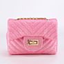Shiny Children Handbag High End Pu Children's Shoulder Bag Pink Mobile Phone Bag Kid Evening Party Purse Bags