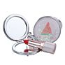 Shiny Crystal Liquid Quicksand Fruit Watermelon Mirror Starry Card Catcher Blueberry Strawberry Maiden Series Pocket Mirror