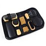 Shoe Shine Kit Set with Pu Leather Pouch