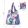 Shopping Bag with Zipper,T-Shirt Shopping Bag,Reusable Bags Eco Shopping