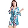 Silk Long Sets Kimono Robe Women