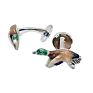 Silver Cufflink Ducks Gm 310