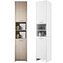 Simple Design Display Tall Boy Cube Shelf Elegant Wooden Cube Bookcase