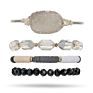 Simple Jewelry Sets Bracelet Natural Stone Inlaid Gold Color Druzy Quartz Crystal Cluster Bracelet