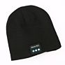 Slouchy Beanie Bluetooth 5.0 Wireless Headset Knitted Hood Warm Call Music Bluetooth Hat
