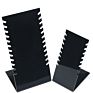 Small Black White Acrylic Necklace Pendant Board Holder Stand for Jewelry Display