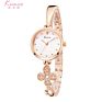 Small Dial Diamond Chain Wristwatch Women Beautiful Stainless Steel Ladies Watch For