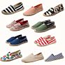 Smoking Slipper Espadrille Women Flat Slip on Sneakers Driving Casual Loafers Shoes for Men