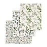 Snoozzz White Soft Baby Cotton Muslin Blanket Newborn Baby Floral Swaddles