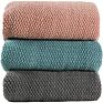 Sofa Blanket Pineapple Grid Knitted Blanket Office Nap Air Conditioning Waffle Blanket