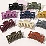 Sp Arrived Matt Style Hair Claws Many Colors Resin Made Acetate Hair Clip Claw for Ladies