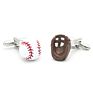 Sports Baseball Glove Cufflinks