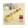 Spot Succulent Flowerpot Wooden Box 5 Grid Mutuo Succulent Wooden Box Processing Customization