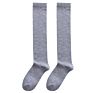 Spring and Autumn Slouch Socks Knee-Length Stockings Ladies Classic Black and White Gray Calf Socks