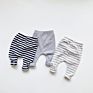 Spring Autumn 0-20M Baby Pants 100% Cotton Newborn Boys Girls Trousers Kid Wear Infant Toddler Stripe Clothing