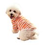 Spring Dog Clothing Pet Dog Clothes Fashionable Striped Heart Pattern Dog Shirts T-Shirts