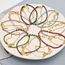 Spring Woman 925 Sterling Silver Natural Stone Bracelet Handmade Miyuki Gemstone Beads Bracelets