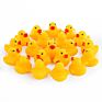 Squeeze-Sounding Bath Duck Float Rubber Duck Dabbling Toy for Children