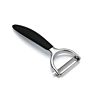 Stainless Steel Blade Potato Y Zinc Alloy Peeler Vegetable Peeler for Fruit with Non-Slip Handle