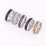 Stainless Steel Jewelry Titanium Steel Chain Rings for Men Rotatable