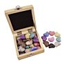 marble heart with wooden display box