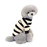 Stripe Pet Autumn Clothes Price Dog Cat T Shirt Korean Pet Dog Clothes