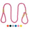Strong Heavy Training Lead Cotton Dog Leash Braided Rope Leash for Pet
